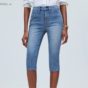 Madewell Denim Capri 90s Jeans